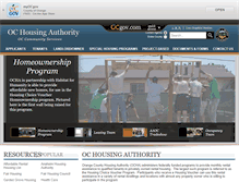 Tablet Screenshot of ochousing.org